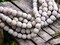 Lavender Pompeii Round Beads (24" Strand) Indonesian Glass Beads